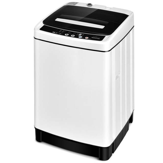 Full-Automatic Washing Machine, Energy Star 1.5Cu.Ft Portable Laundry Washer & Spinner Combo 11lbs Capacity with 8 Programs for Apartment, Dorm