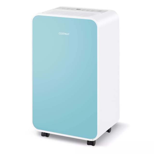2500 Sq. Ft Dehumidifier for Home & Basement, 32 Pints Portable Quiet Dehumidifier with Sleep Mode, 24H Timer, Auto Defrost & Drain Hose