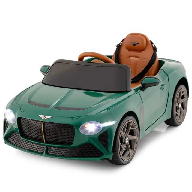 12V Kids Ride-on Car, Licensed Bentley Bacalar Electric Vehicle with Remote Control, LED Lights, Wireless Connection & Sound for 3+ Years Old