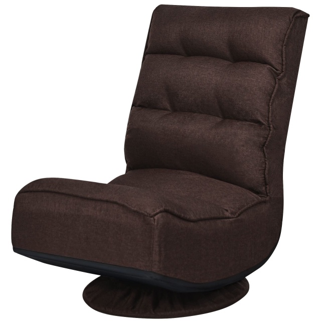 KOMFOTT 360 Degree Swivel Gaming Chair, 6 Position Adjustable Folding Floor Chair