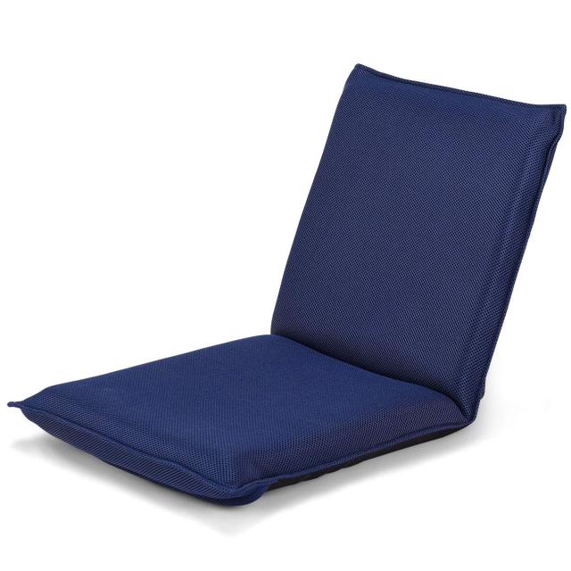 KOMFOTT Adjustable Mesh Floor Sofa Chair, 6-Position Multi-Angle Padded Floor Chair