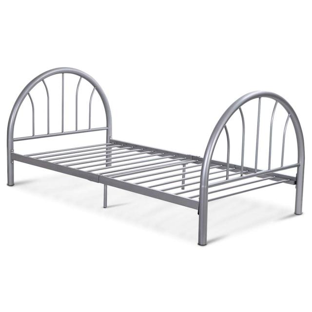 KOMFOTT 83"x42"x35" Twin Size Metal Bed Platform Bed Frame