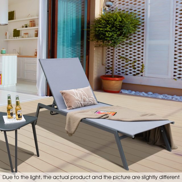 Patio Lounge Chair Chaise Recliner