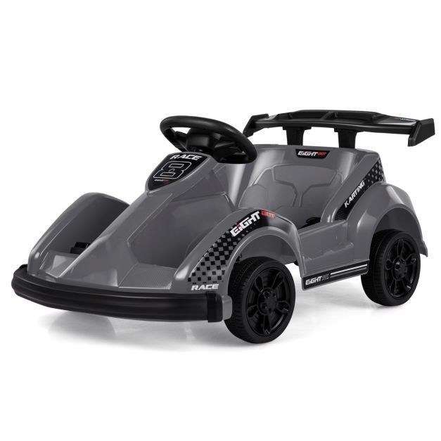 HONEY JOY Kids 6V Ride On Car, Battery Powered Electric Go Kart for Girls Boys w/Parent Remote Control