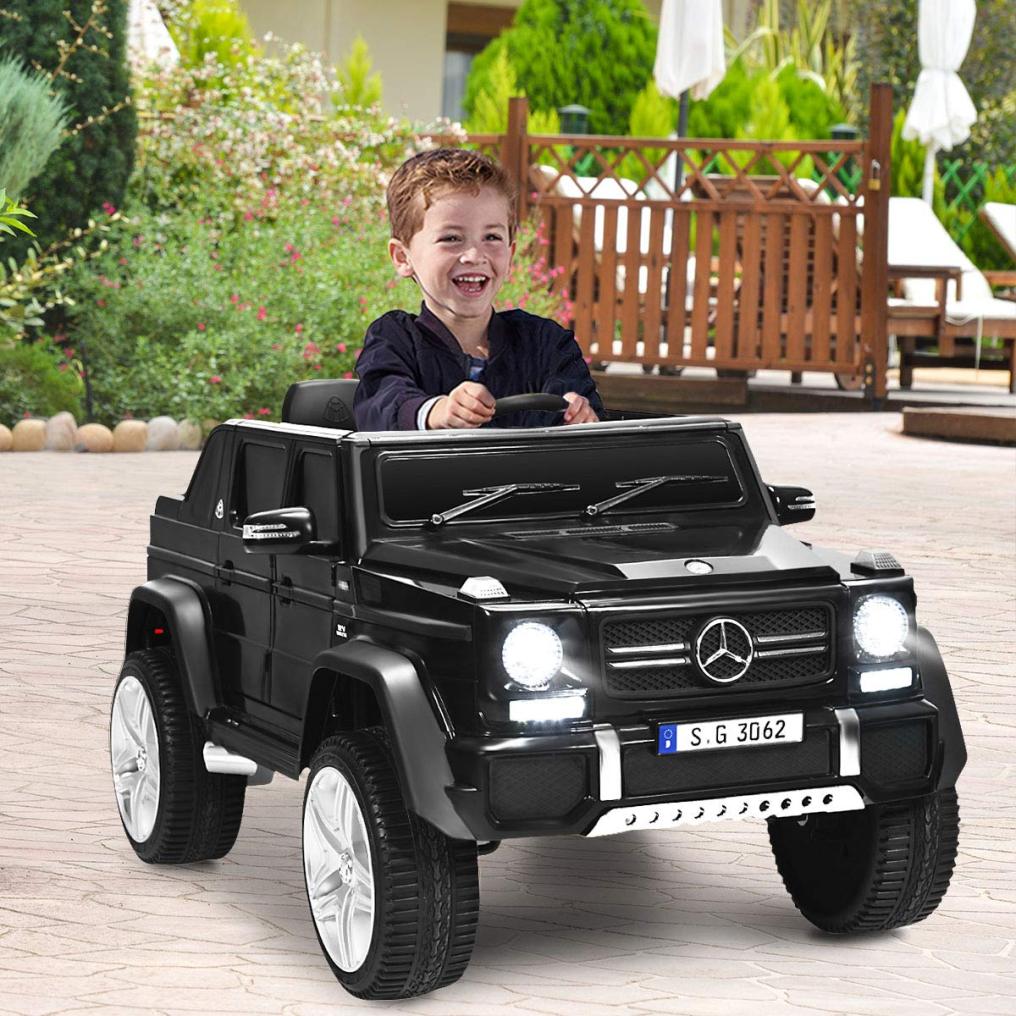HONEY JOY Licensed Mercedes Benz Kids Ride on Car 12V Electric Vehicle Toy Car